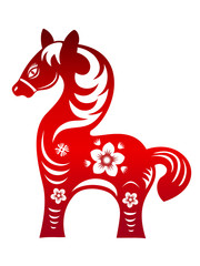 Horse. Chinese New Year 2014 .
