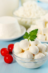 mozzarella with tomato
