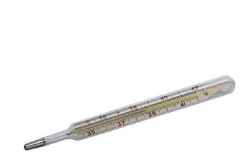medical thermometer isolated on white