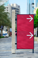 Sign at street