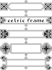 Set celtic frame