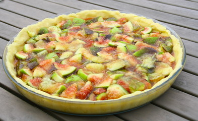 tarte aux figues fraîches