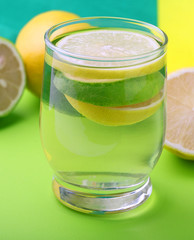 Water with lemon
