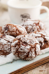 christmas chocolate cookies