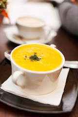 pumpkin cream soup