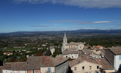 Fototapeta na wymiar Village of Lacoste, Luberon, Provence, France