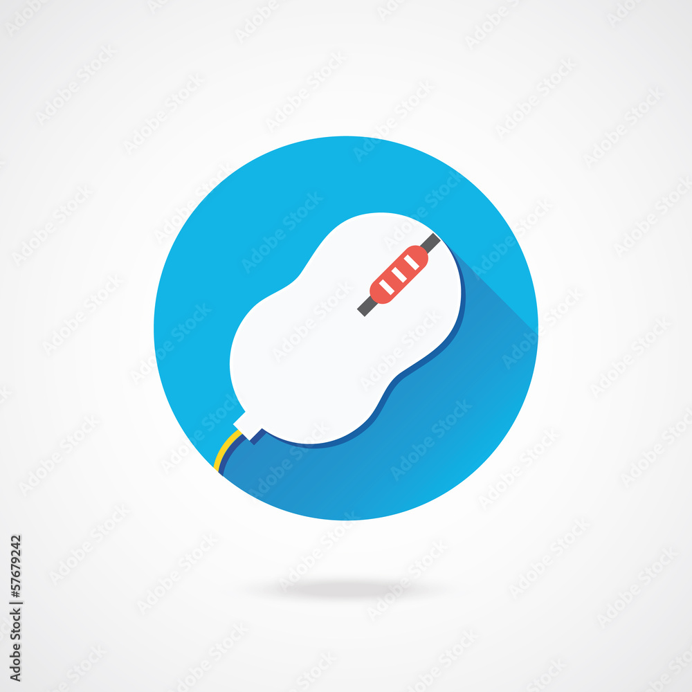 Poster vector computer mouse icon