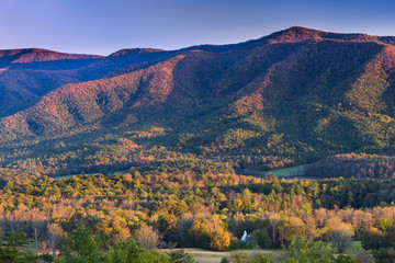 Cade's Cove at Sunset