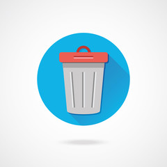 Vector Dustbin Icon