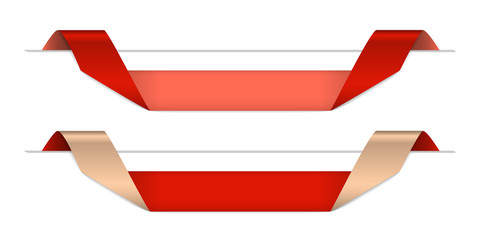 red blank web stripes