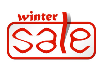 sale card winter