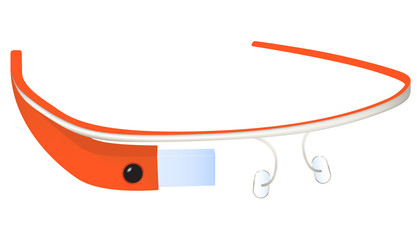Red Google Glass - 57681898