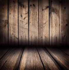 Background of rough wooden planks