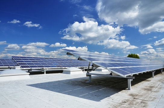 Solaranlage auf Dach
