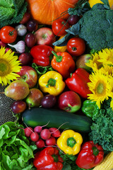 Fruits and vegetables