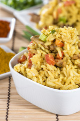 Portion of Curry Rice