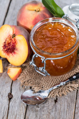 Fresh made Peach Jam