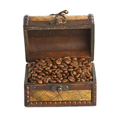 Coffee in chest