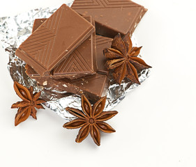 chocolate,nuts and spice