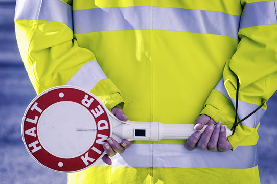 German School Crossing Guard