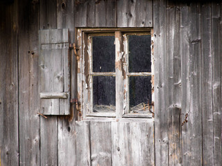 Obraz na płótnie Canvas hut i okna (13)