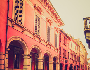 Vintage looking Bologna Italy