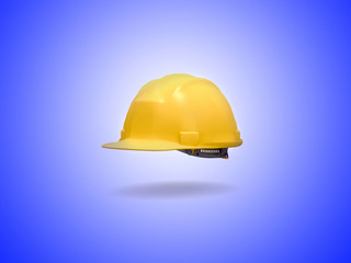 Fototapeta premium 3D Yellow Hard Hat