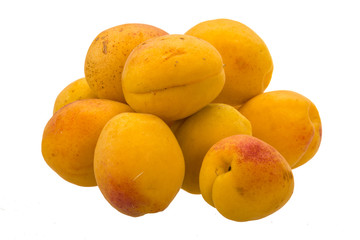 Apricots heap