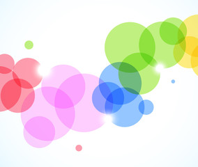 Abstract background with circles