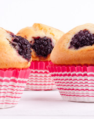 blackberry muffins