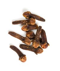 cloves isolated on white background