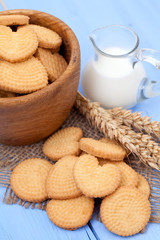 biscuits with milk