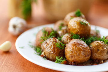 baked potatoes