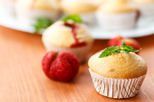 Strawberry Muffins