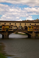 Naklejka premium Ponte Vecchio, Florenz
