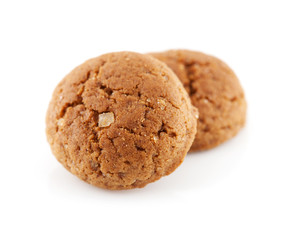 Typical Dutch candy (pepernoten) in closeup