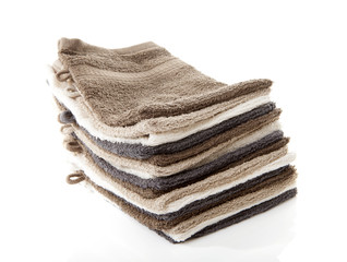 Pile of washcloths