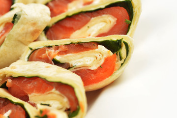 salmon in puff pastry