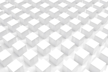 white cubes