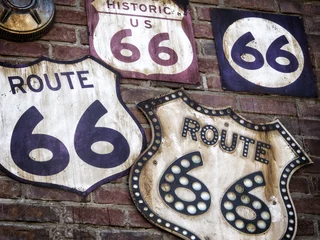 Fotobehang Route 66 Route 66-collectie
