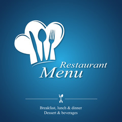 Menu Restaurant_blue - 57704424