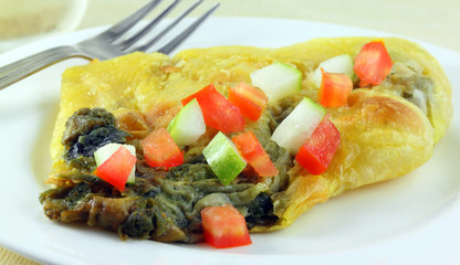 Beef Parotta with salad
