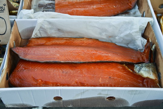 aringhe e salmone affumicato