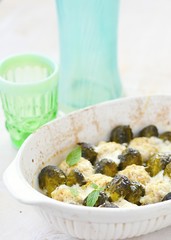 Baked cabbage.