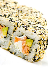 traditional fresh japanese   sushi rolls