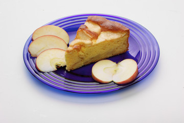 Fetta di torta di mele