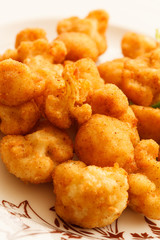 fried cauliflower