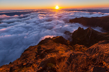 Fototapeta na wymiar Mountains in Madeira