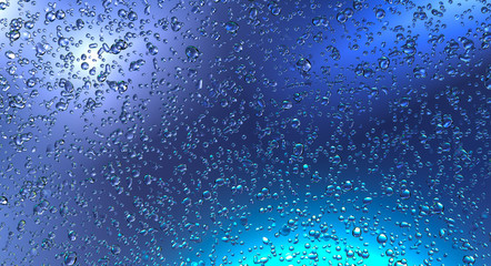 Rain on Blue