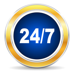 24/7 icon